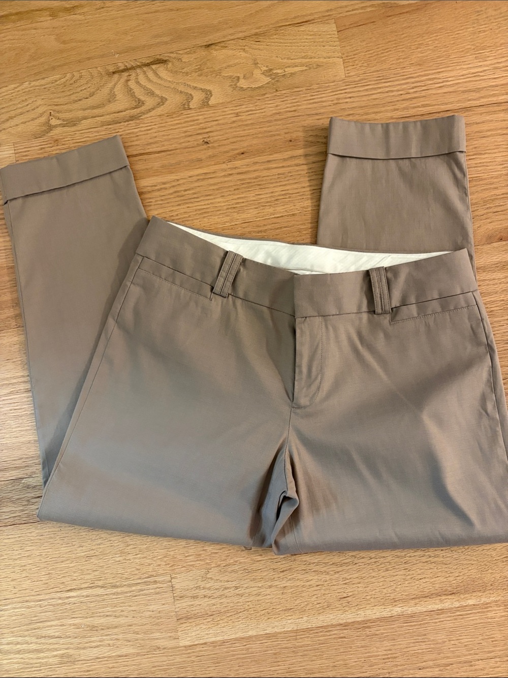 Banana Republic The Martin Fit Taupe Dress Pants